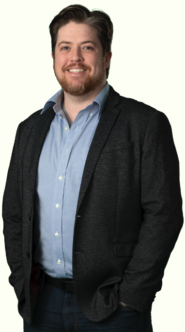 Erik Johnson | Standing Portrait Erik Johnson, City Council Candidate