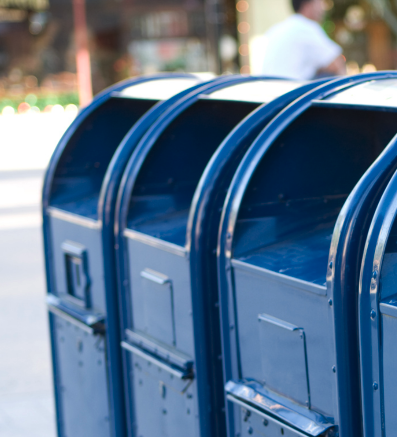 Drop your Mail In Ballot in a USPS Postal Box or Drop off at City Hall
